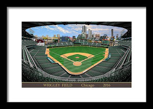 Wrigley Field 2016 - Framed Print