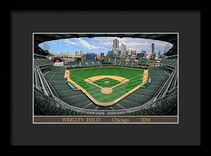 Wrigley Field 2016 - Framed Print