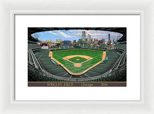 Wrigley Field 2016 - Framed Print