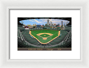 Wrigley Field 2016 - Framed Print