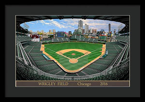 Wrigley Field 2016 - Framed Print