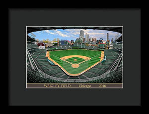 Wrigley Field 2016 - Framed Print