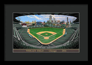 Wrigley Field 2016 - Framed Print