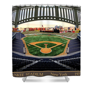 Yankee Stadium 1927 - Shower Curtain