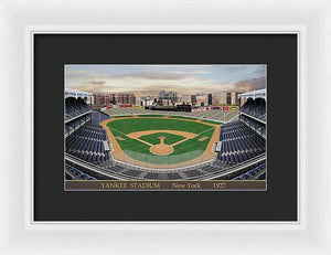 Yankee Stadium 1927 - Framed Print