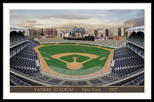 Load image into Gallery viewer, Yankee Stadium 1927 - Framed Print
