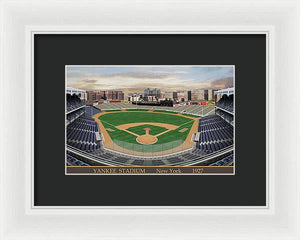 Yankee Stadium 1927 - Framed Print