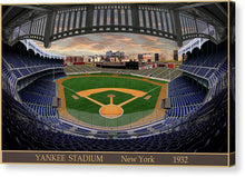 Load image into Gallery viewer, Yankee Stadium 1932 - Canvas Print
