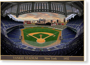 Yankee Stadium 1932 - Canvas Print