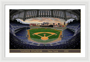 Yankee Stadium 1932 - Framed Print