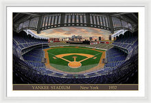 Load image into Gallery viewer, Yankee Stadium 1932 - Framed Print
