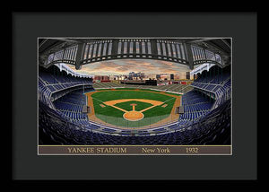 Yankee Stadium 1932 - Framed Print