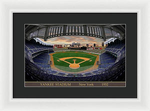 Yankee Stadium 1932 - Framed Print