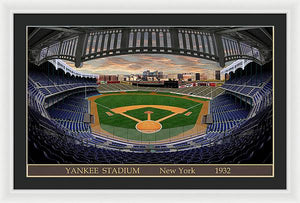 Yankee Stadium 1932 - Framed Print