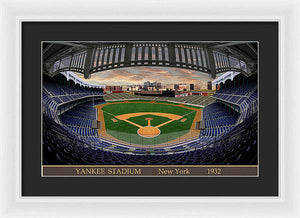 Yankee Stadium 1932 - Framed Print