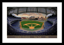 Load image into Gallery viewer, Yankee Stadium 1932 - Framed Print
