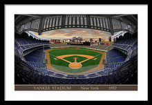 Load image into Gallery viewer, Yankee Stadium 1932 - Framed Print
