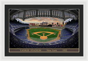 Yankee Stadium 1932 - Framed Print