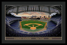 Load image into Gallery viewer, Yankee Stadium 1932 - Framed Print
