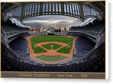 Load image into Gallery viewer, Yankee Stadium 1941 - Canvas Print
