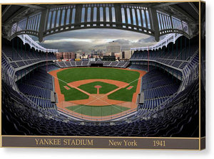 Yankee Stadium 1941 - Canvas Print