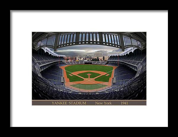 Yankee Stadium 1941 - Framed Print