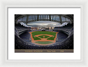 Yankee Stadium 1941 - Framed Print