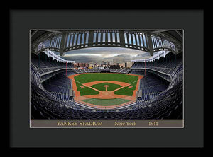 Yankee Stadium 1941 - Framed Print