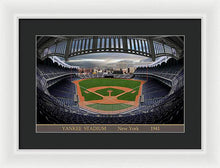 Load image into Gallery viewer, Yankee Stadium 1941 - Framed Print
