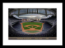 Load image into Gallery viewer, Yankee Stadium 1941 - Framed Print
