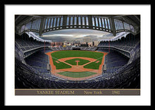 Load image into Gallery viewer, Yankee Stadium 1941 - Framed Print
