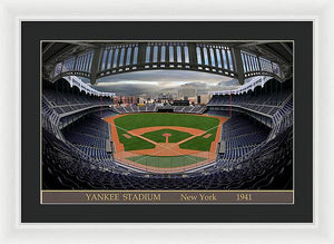 Yankee Stadium 1941 - Framed Print