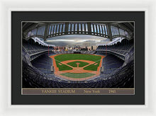 Load image into Gallery viewer, Yankee Stadium 1941 - Framed Print
