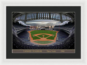 Yankee Stadium 1941 - Framed Print