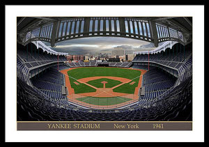 Yankee Stadium 1941 - Framed Print