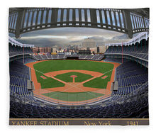 Load image into Gallery viewer, Yankee Stadium 1941 - Blanket
