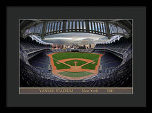 Load image into Gallery viewer, Yankee Stadium 1941 - Framed Print
