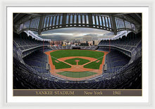 Load image into Gallery viewer, Yankee Stadium 1941 - Framed Print
