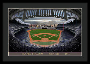 Yankee Stadium 1941 - Framed Print