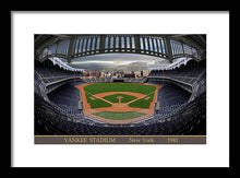 Load image into Gallery viewer, Yankee Stadium 1941 - Framed Print
