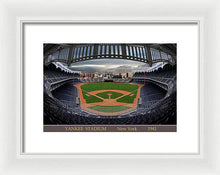 Load image into Gallery viewer, Yankee Stadium 1941 - Framed Print
