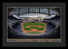 Load image into Gallery viewer, Yankee Stadium 1941 - Framed Print
