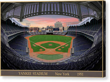 Load image into Gallery viewer, Yankee Stadium 1951 - Canvas Print
