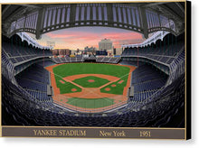 Load image into Gallery viewer, Yankee Stadium 1951 - Canvas Print
