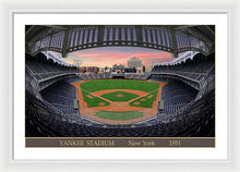 Load image into Gallery viewer, Yankee Stadium 1951 - Framed Print
