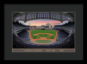 Yankee Stadium 1951 - Framed Print