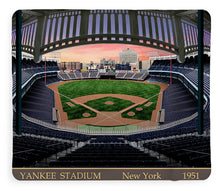 Load image into Gallery viewer, Yankee Stadium 1951 - Blanket
