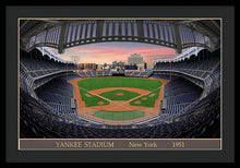 Load image into Gallery viewer, Yankee Stadium 1951 - Framed Print
