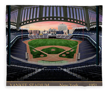 Load image into Gallery viewer, Yankee Stadium 1951 - Blanket
