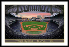 Load image into Gallery viewer, Yankee Stadium 1951 - Framed Print
